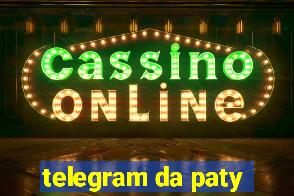 telegram da paty